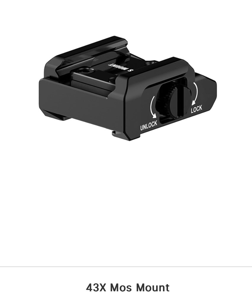 O-Light Rail Mount for mini weapon lights