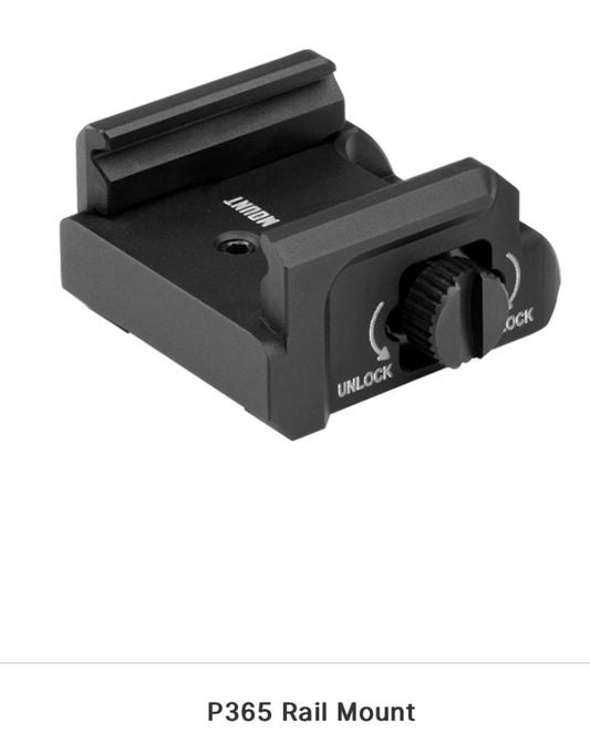 O-Light Rail Mount for mini weapon lights